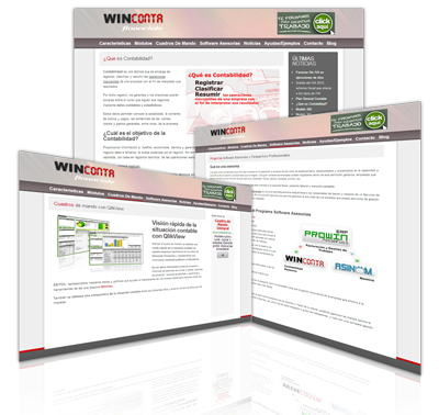 Nueva imagen para la web del software contabilidad Winconta