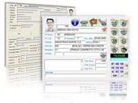 Wincaptor captura en pantalla, Software de Gestión