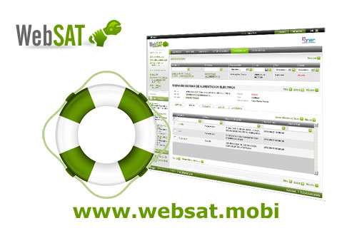 WebSat, Software SaaS de Módulo de movilidad online