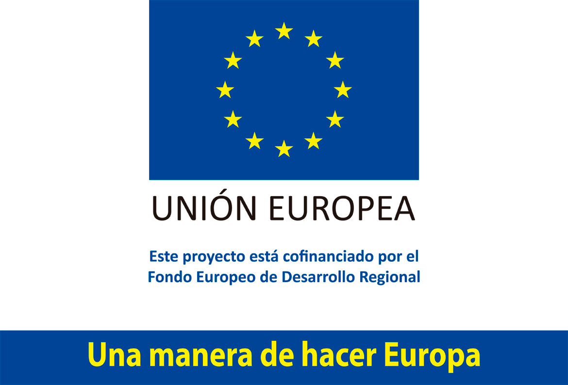 Este proyecto está cofinanciado por el Fondo Europeo de Desarrollo Regional