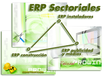 Erp Sectoriales, Erp Instaladores, Erp Construccion