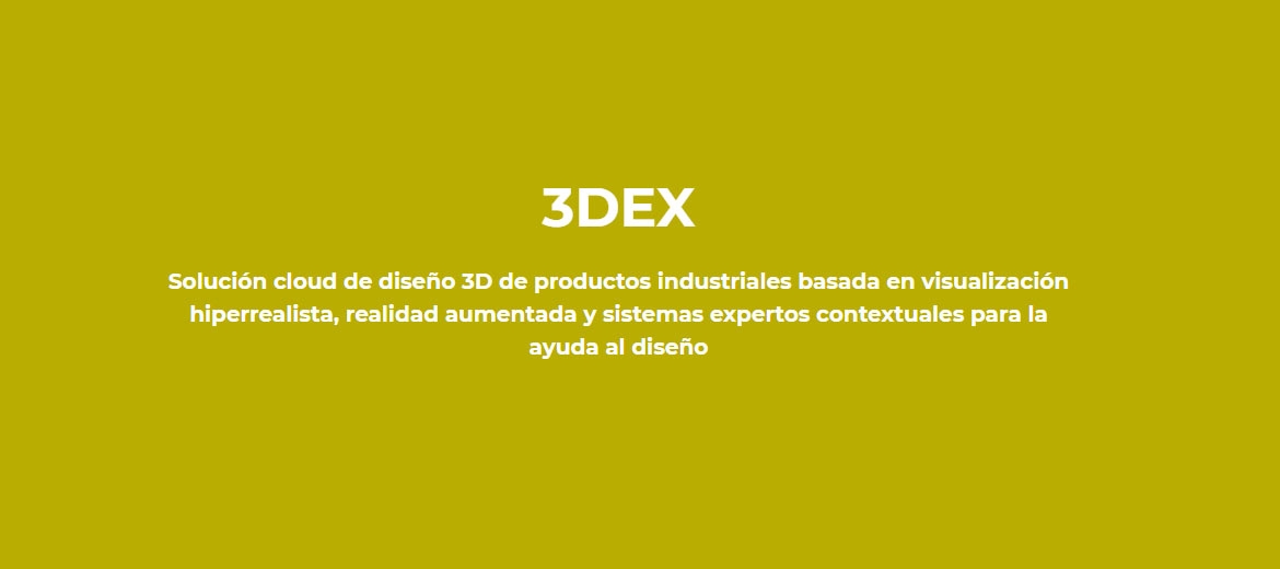 3DEX solución diseño 3D